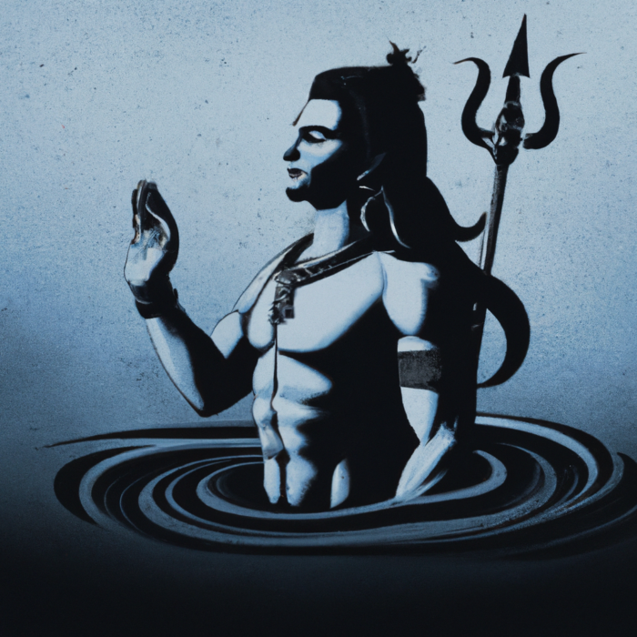 The God Shiva,