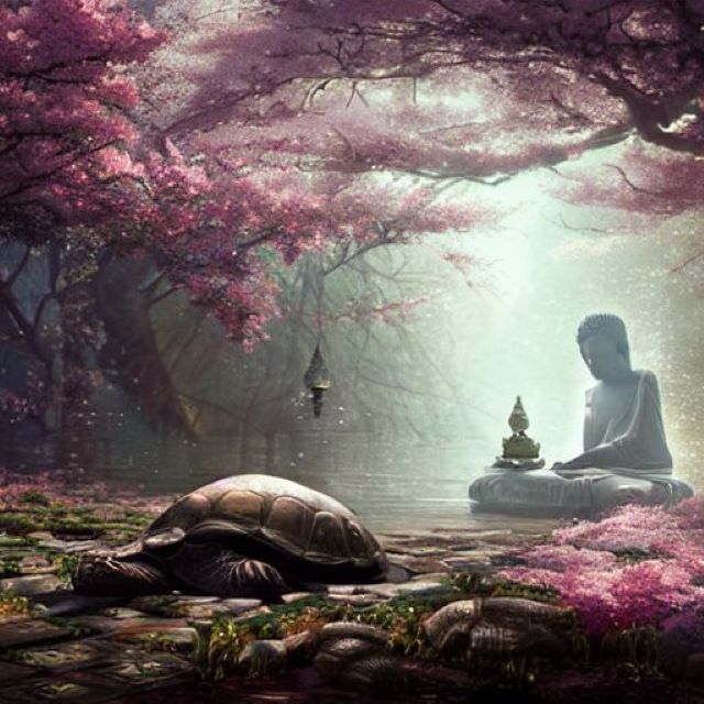 Turtle to Buddha